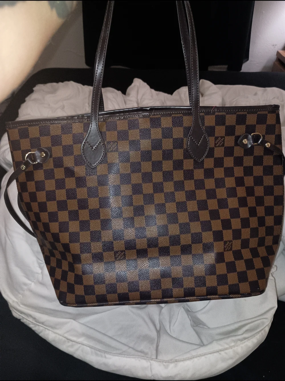 Louis Vuitton Checked Purse